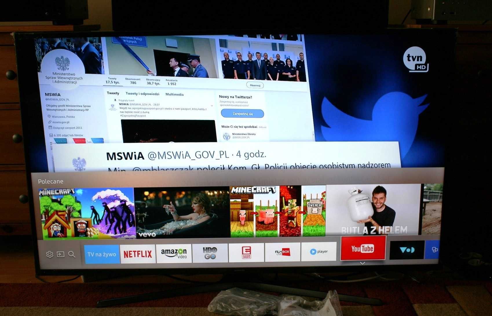 Telewizor Samsung 50 cali Smart TV 4K Ultra HD    WiFi