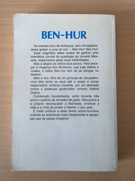 Livro "Ben-Hur" de Lewis Wallace
