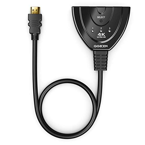 HDMI 4K rozdzielacz QGECEN 3-Port HDMI