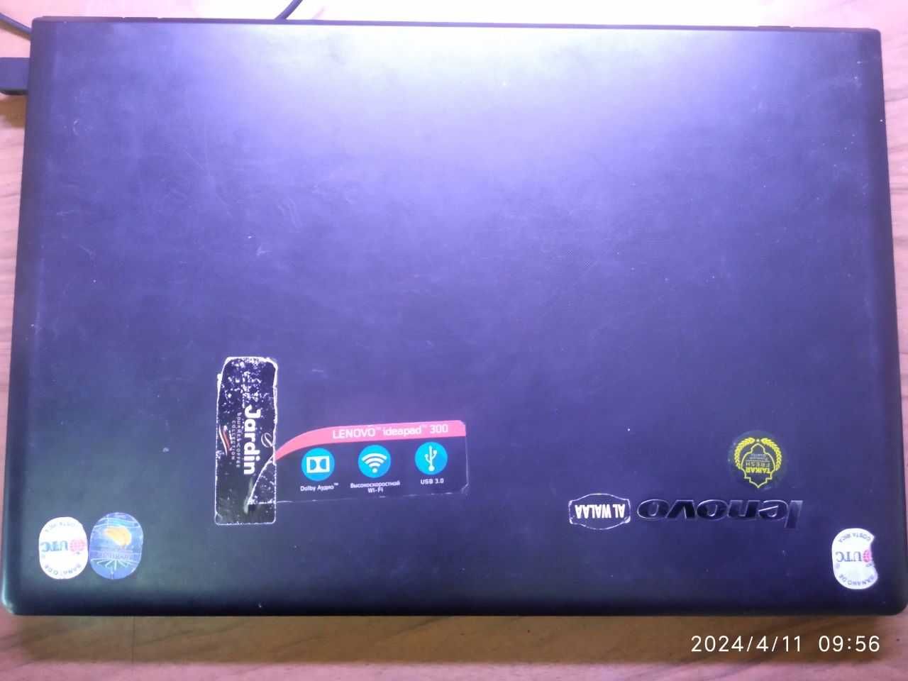 lenovo ideapad 300-15IBR 4/8 ОЗУ 1.60 GHz