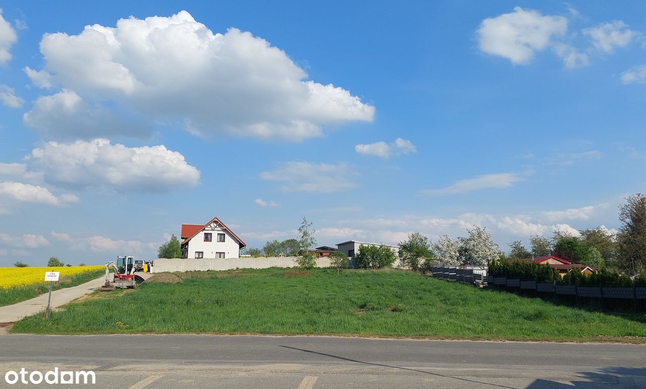 Działka budowlana z warunkami zabudowy 6 km od TRZEBNICY