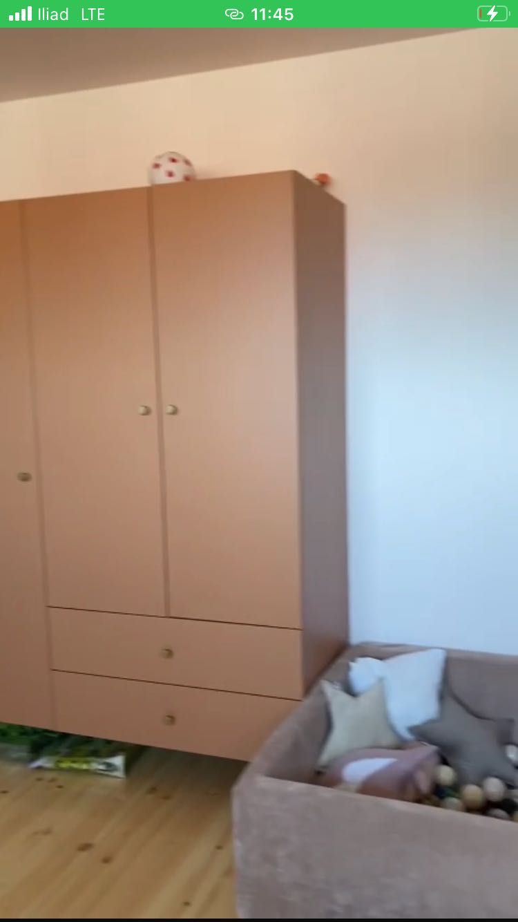Szafa 4 drzwiowa NOWA garderoba (opcja z komodą)