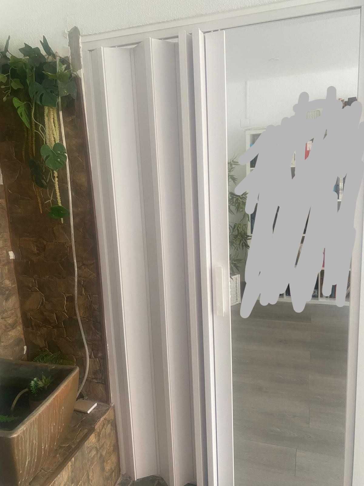2 Toldos de exterior com porta de fole - 390cm e 260cm + ac portátil