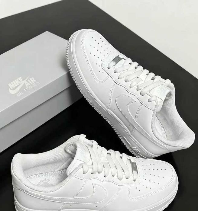 Buty Trampki NikeAir_Force_1_Low _07_White_R.44