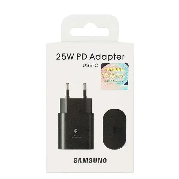Мережевий зарядний пристрій Samsung USB-C 25W Швидка зарядка