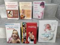 Zestaw książek dla młodej mamy ciąża i pierwsze miesiące