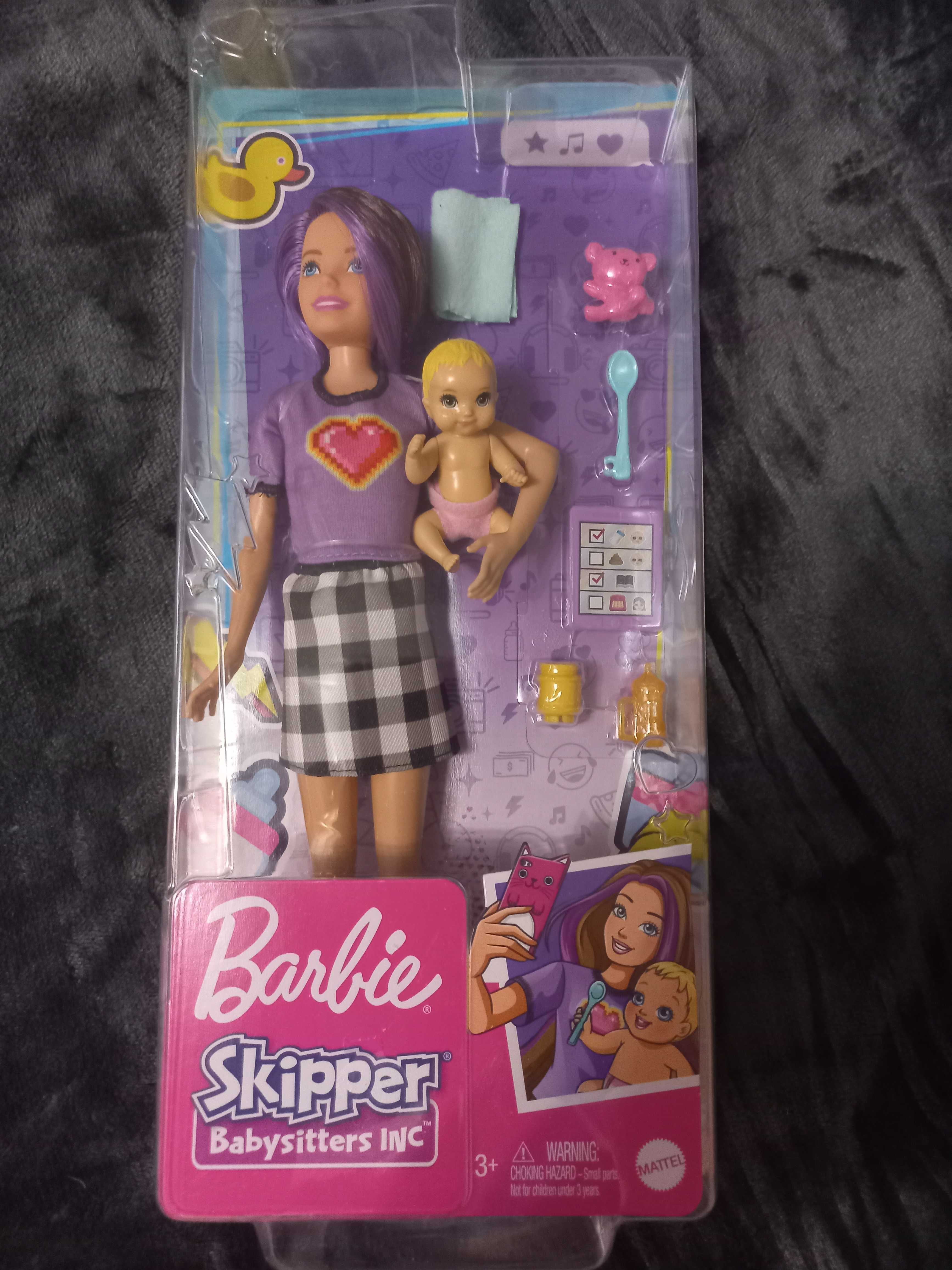 Barbie Skipper opiekunka zestaw