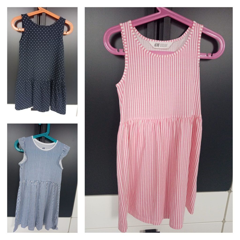 Sukienka dziewczęca H&M 110/116