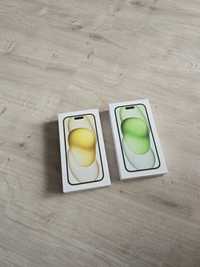 Nowy iPhone 15 128Gb Yellow / Green