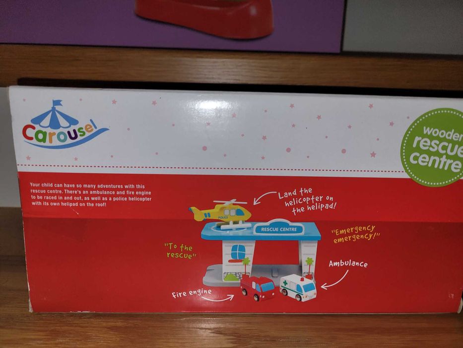 Klocki drewniane - szpital