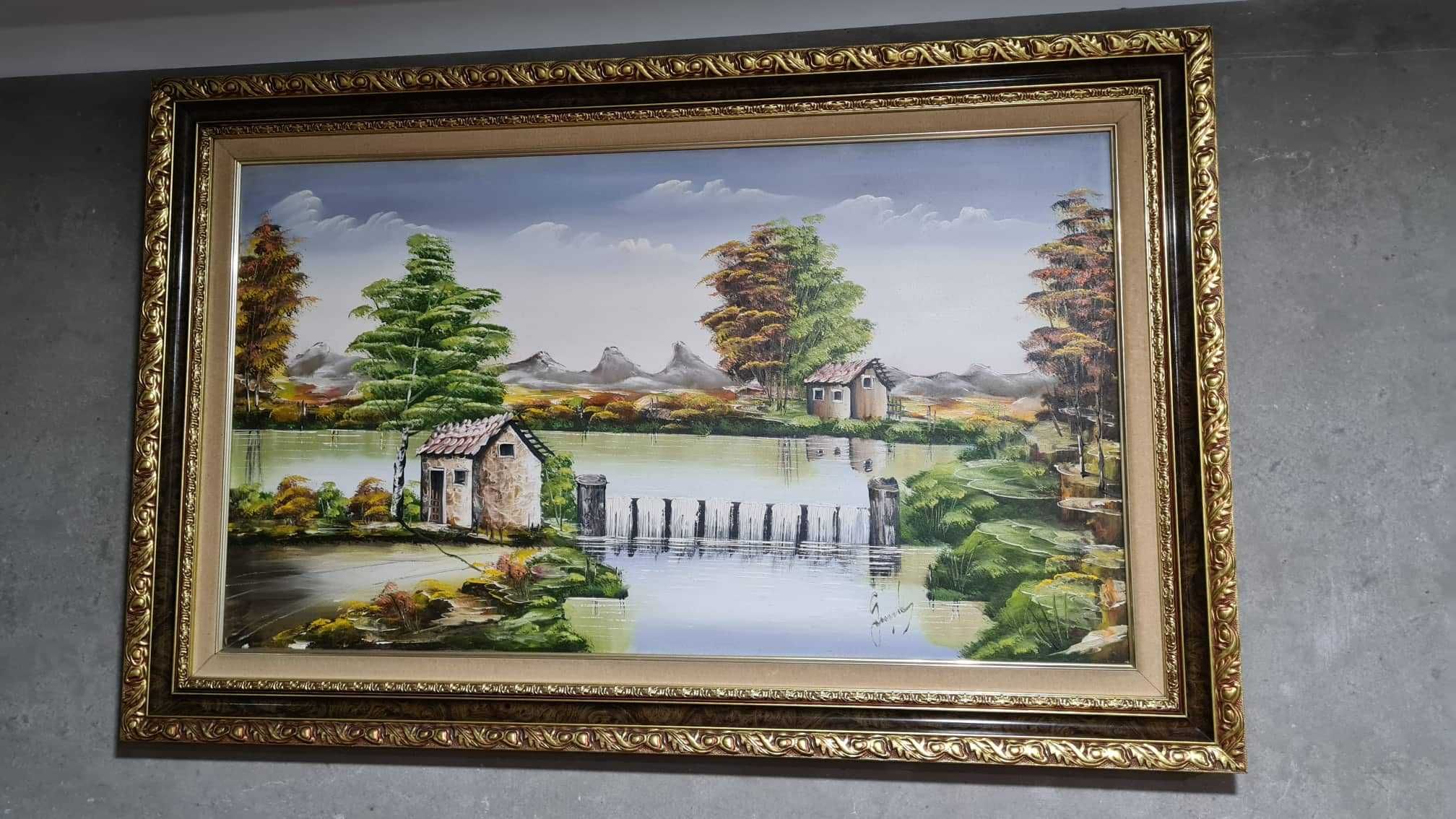 Quadro com paisagem