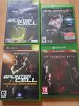 Jogos xbox splinter cell pandora tomorrow metal gear solid xbox series