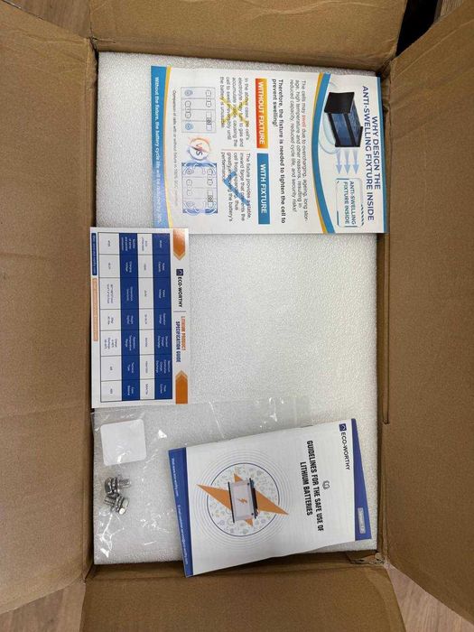 Акумулятори LiFePO4 ECO-WORTHY 24V 100A