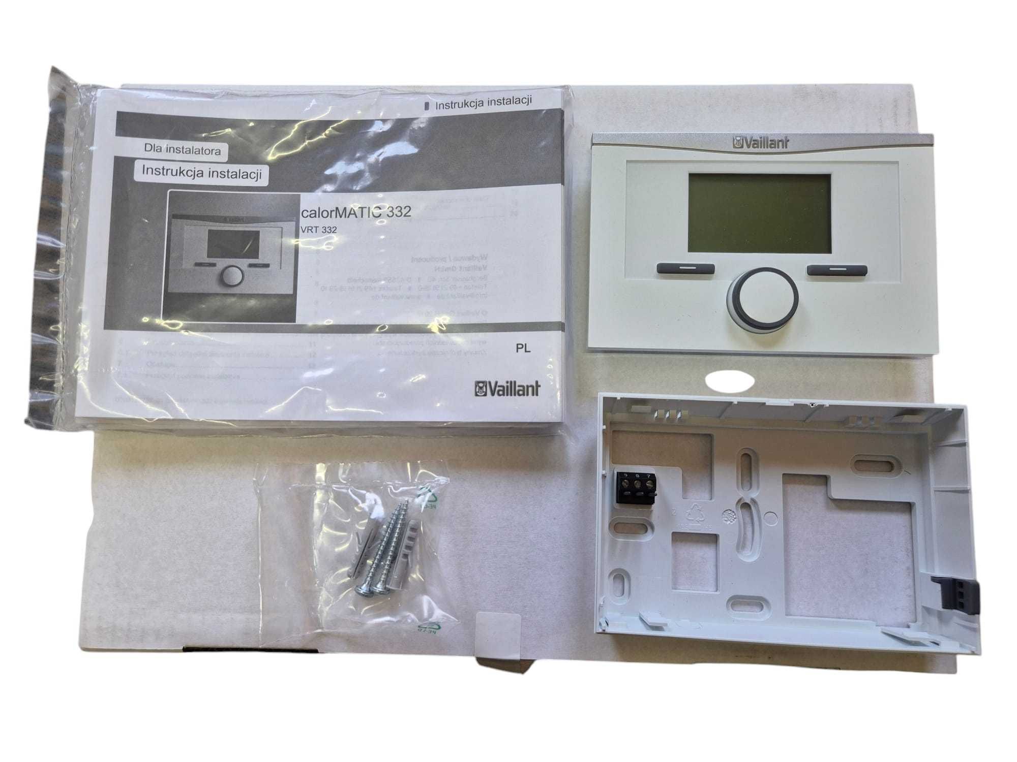Sterownik kotła pieca regulator pokojowy Vaillant calorMATIC 332 nowy