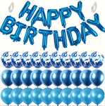 Zestaw happy birthday balony napis 3D