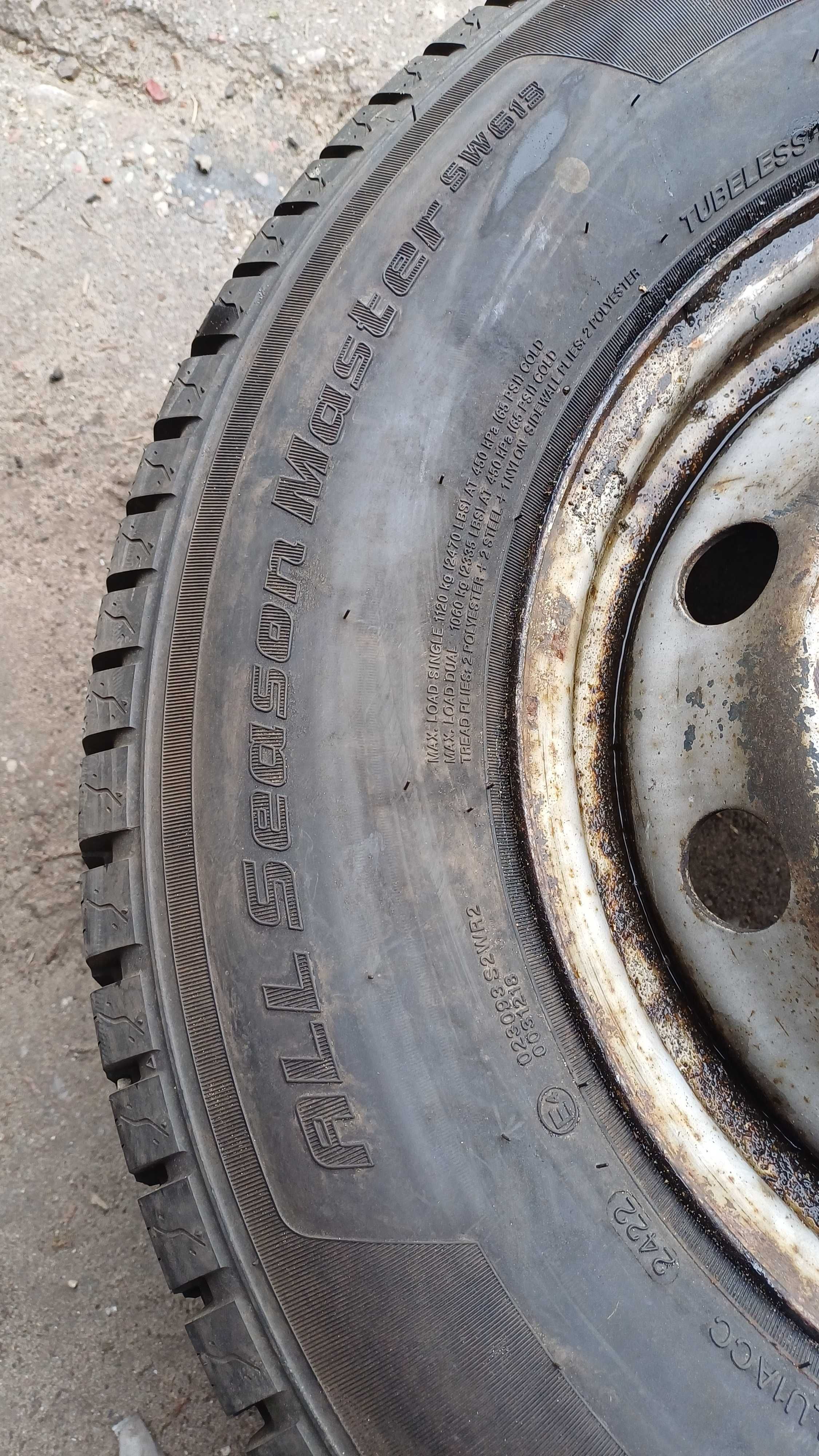 Koło zapasowe Ducato Boxer Jumper 5x118 225/70 R15C