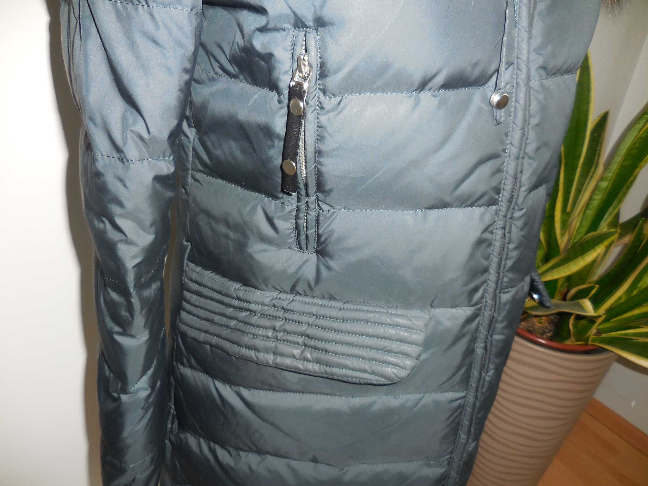 MissFofo Puchowa  Naturalny Srebny Jenot J,Nowa L urlop 21,12-10,01