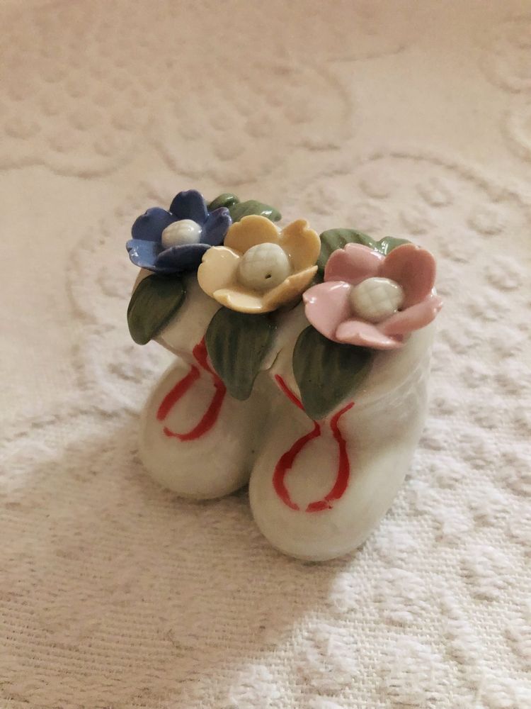 Mini botas de Porcelana