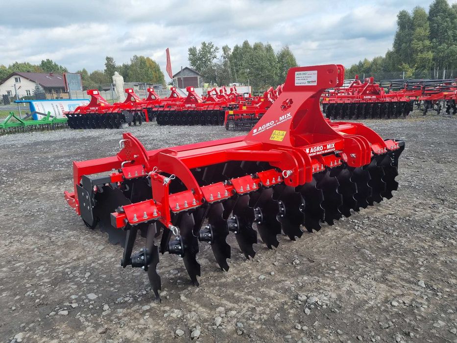 Brona Talerzowa Agregat 2.0m 2.2m 2.5m 2.7m 3.0m 3.5m 4.0m Transport