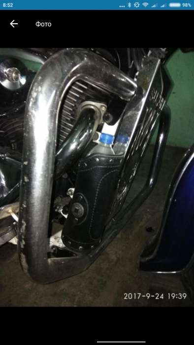 подбутыльник на мотоцикл