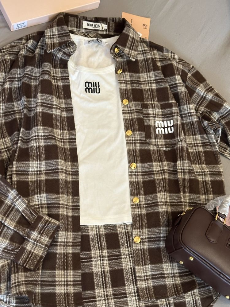 Сорочка miu miu міу міу