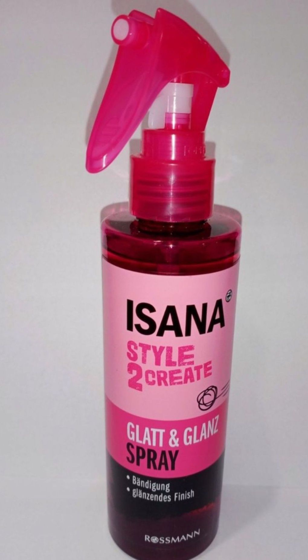 NOWY Isana Style 2 Create Spray nabłyszczający do prostowania