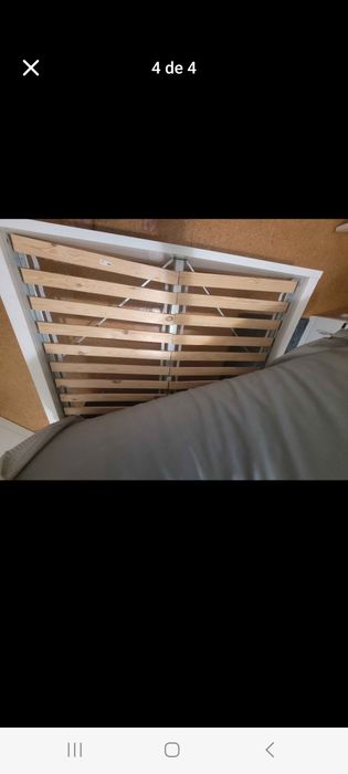 Cama ikea 200x 160 , em ótimo estado,  usado 2 anos ..sem colchão