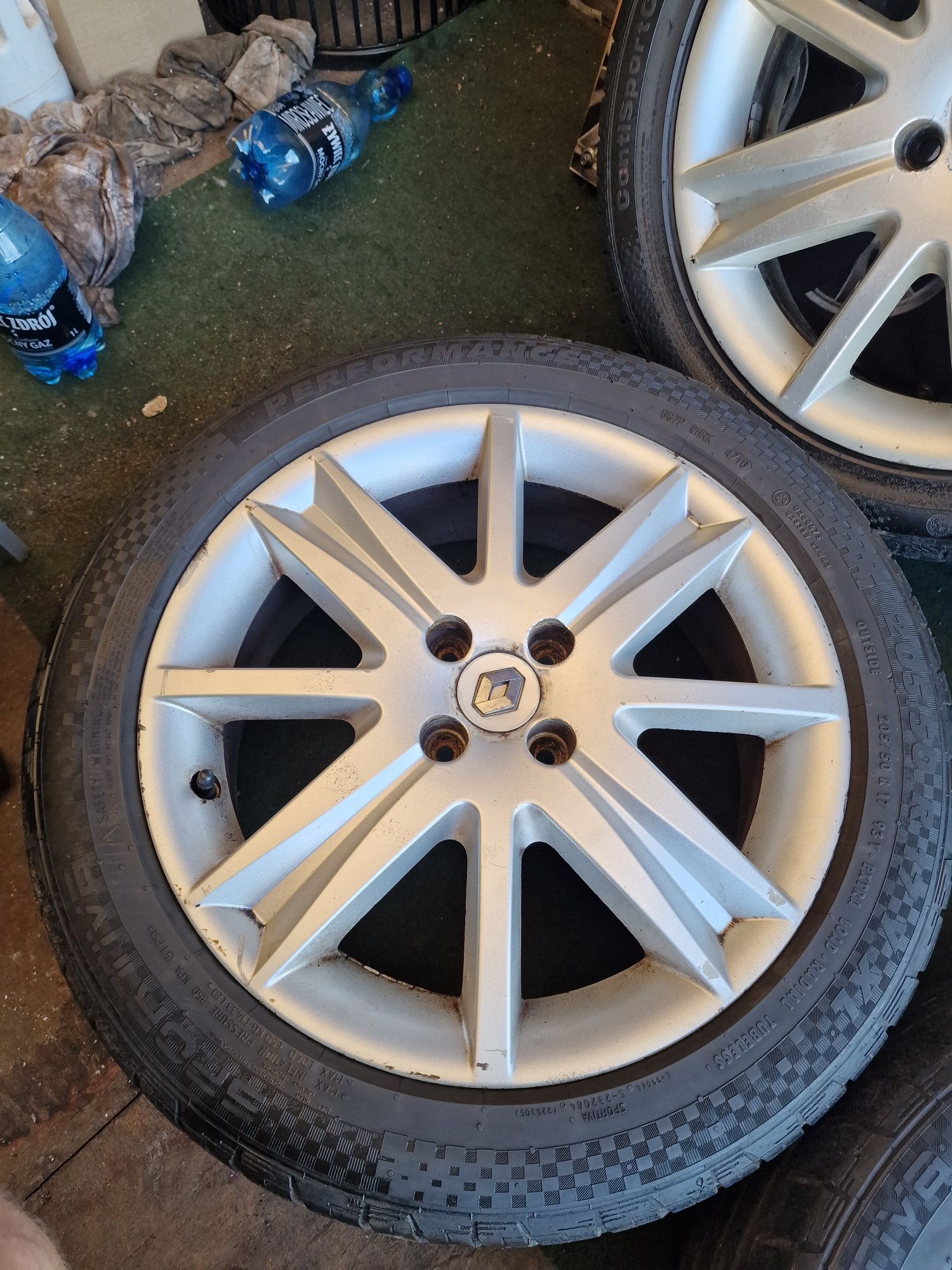 Koła letnie 17 4×100 Alufelgi Renault Megan Scenic Captur Orginał