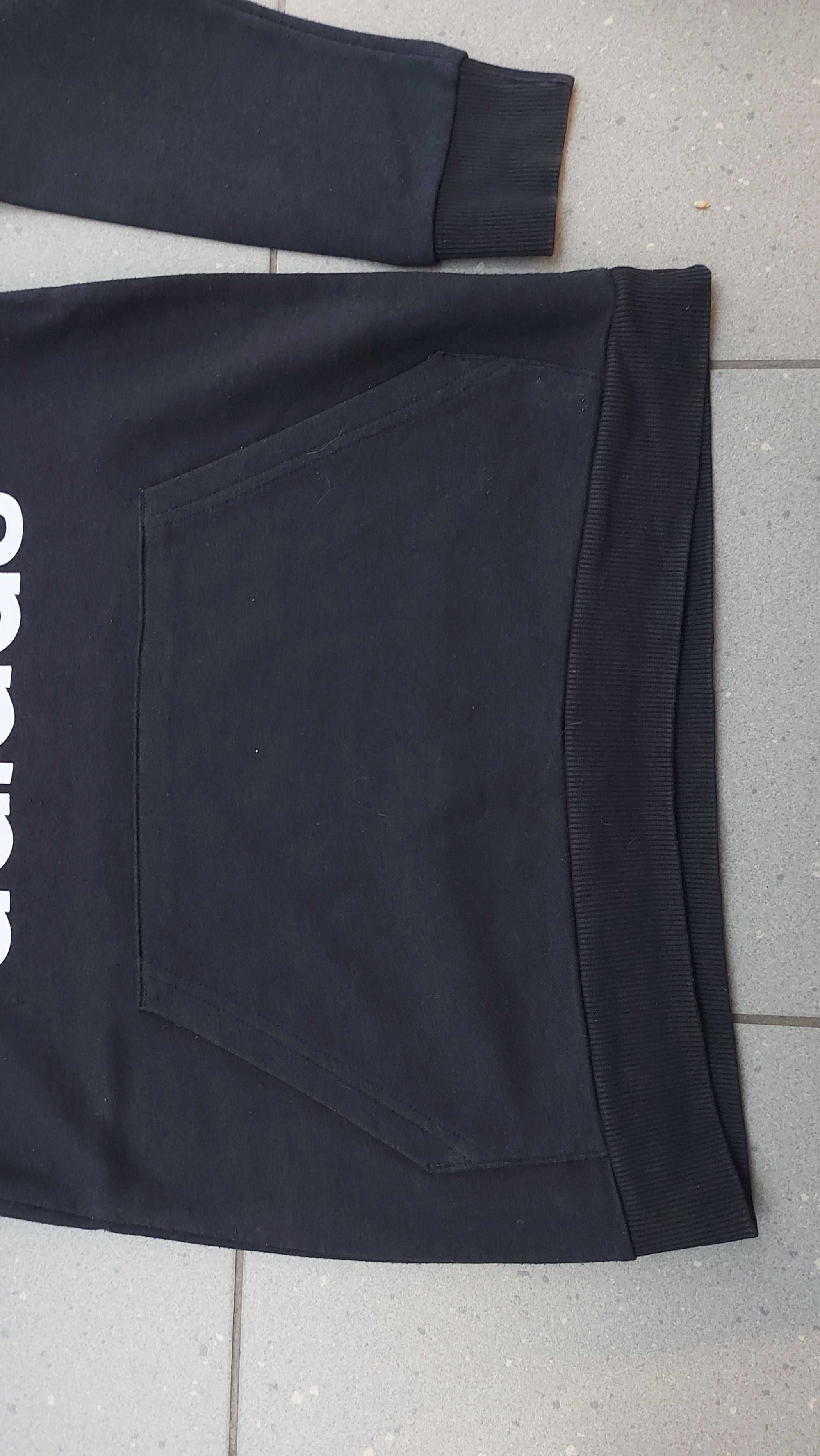 bluza z kapturem kangurka Adidas 13-14 lat 164 db+