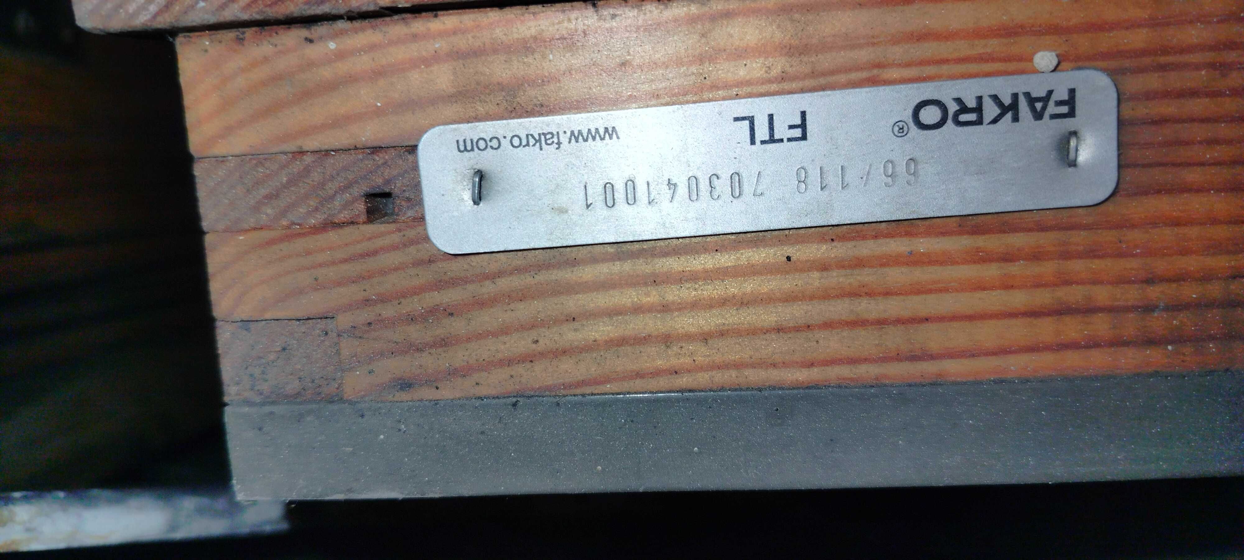 okno dachowe FAKRO 66x118 z demontażu