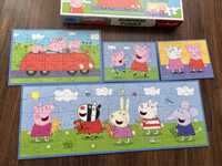 Puzzle peppa 4w1 3+ 55