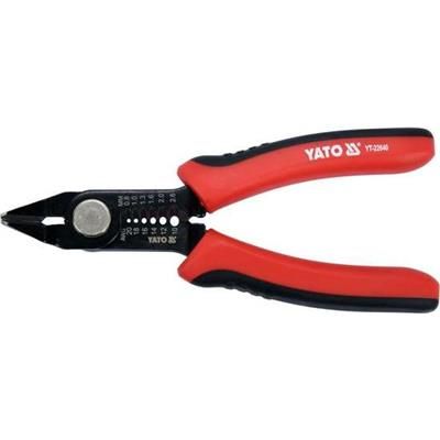 Obcinak 140mm ściągacz izolacji  0.8-2.6mm2 Yato