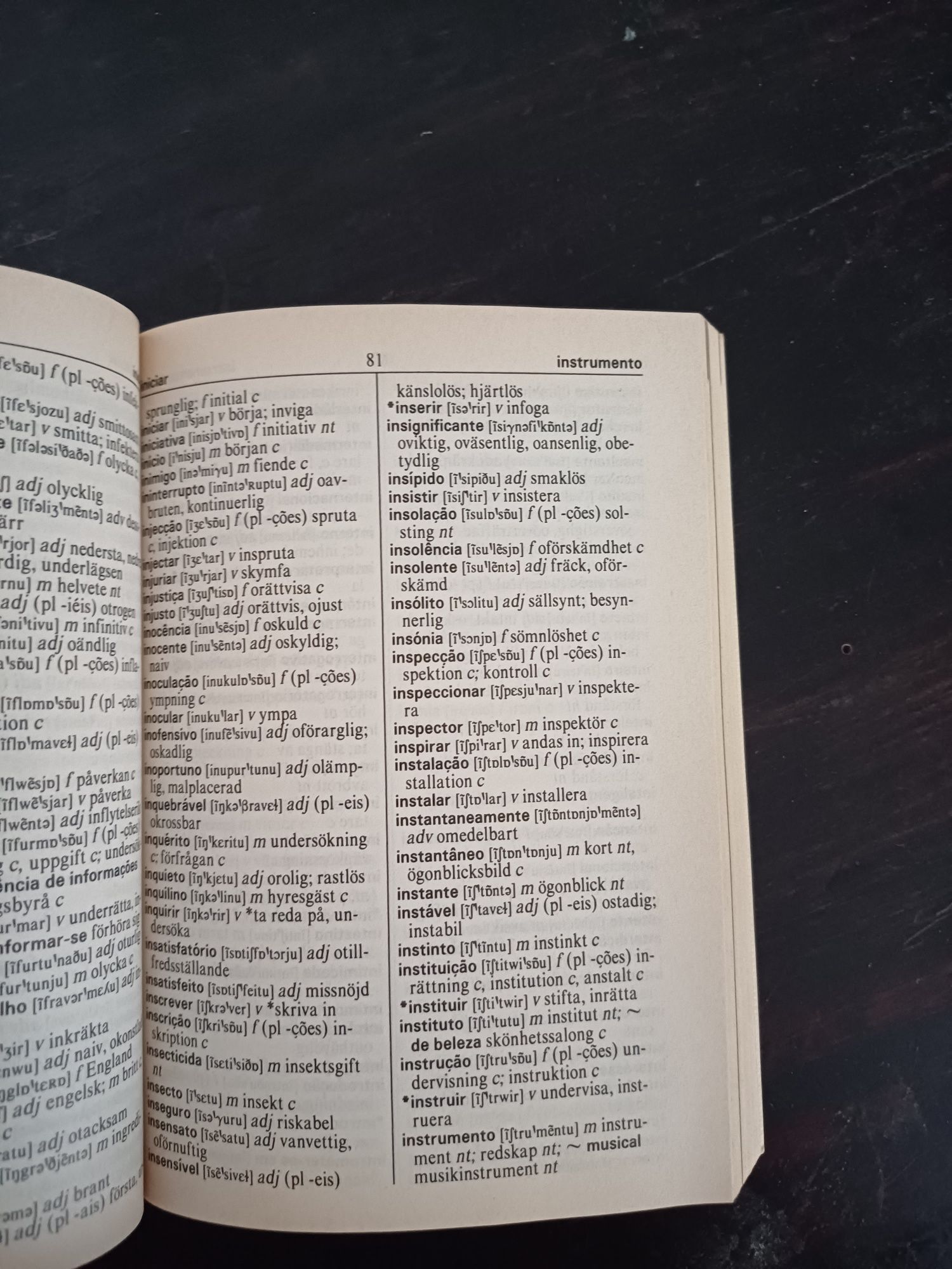 Dicionário Português - Sueco e vice-versa e Livro de frases em sueco