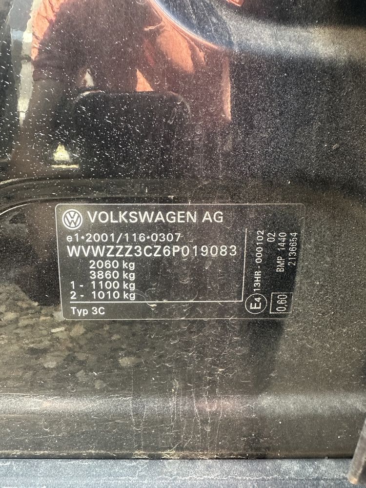 Volkswagen Passat B6 2.0 tdi