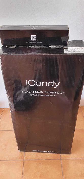 Conjunto Passeio ideal carrinho+ babycoq + Alcofa ICandy Peach 3 Fusch
