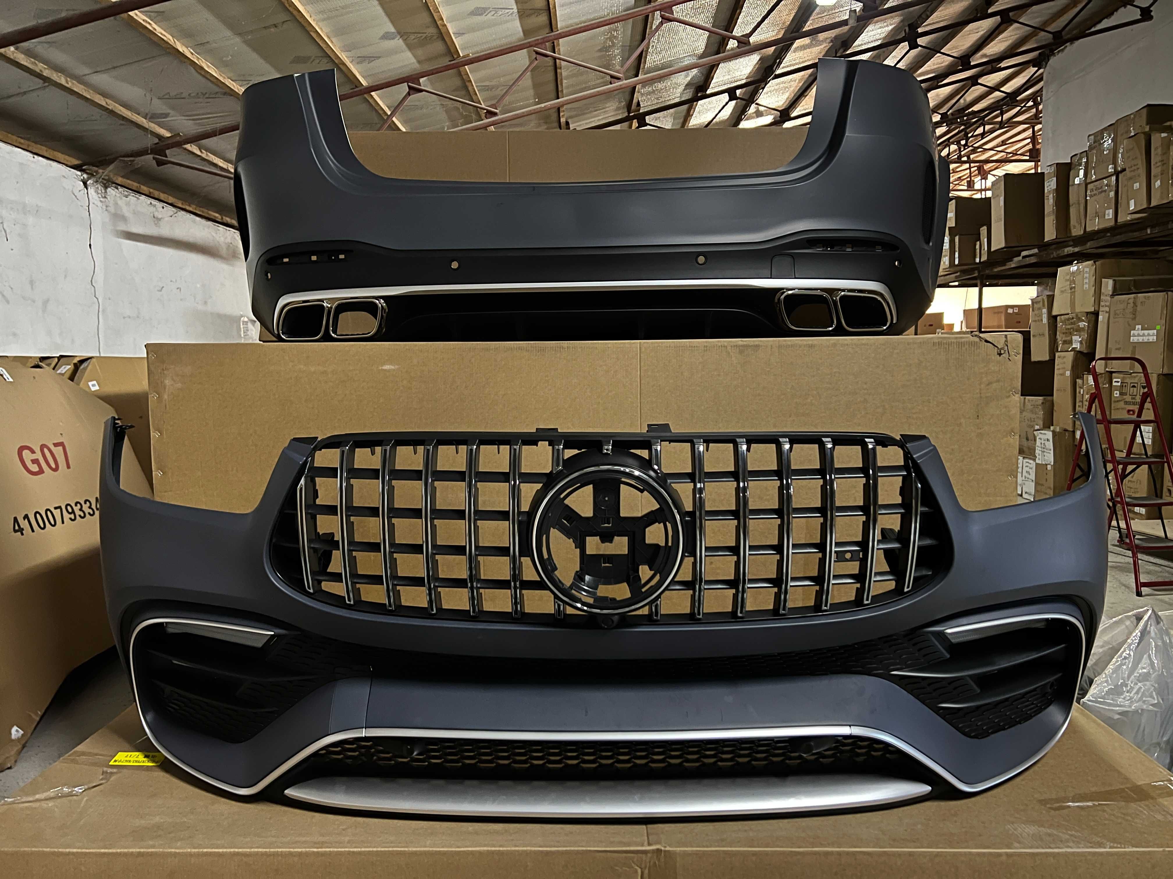 обвес mercedes gle w167 стиль gle63 amg GLE 63 AMG Бампер мерседес гле