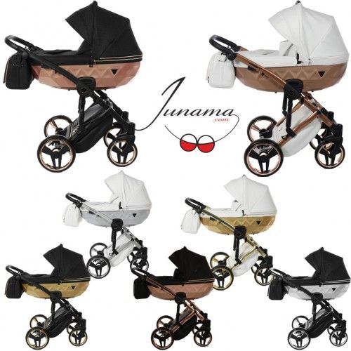 Wózek Junama  lub Junama V2 diamond fluo zestaw promocja miesiąca
