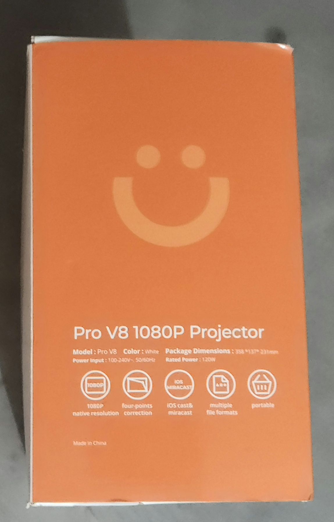 Projector Portatil 4k Yaber V8 Pro