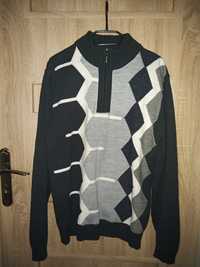 Męski sweterek sweter długi rękaw rozmiar XL