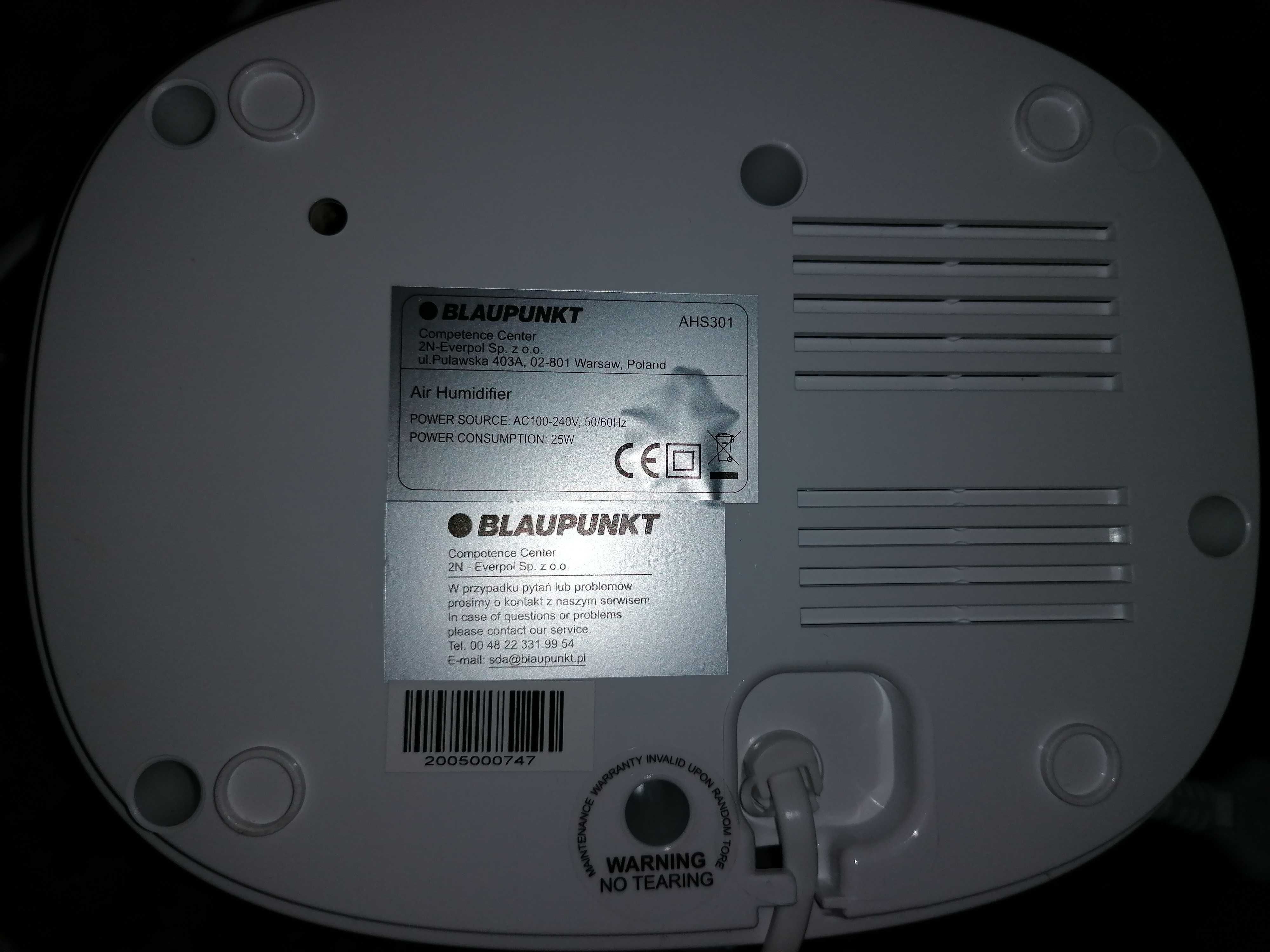 Nawilzacz powietrza Blaupunkt AHS 301