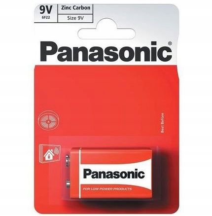 Bateria Panasonic Red 6F22 9V Bl1