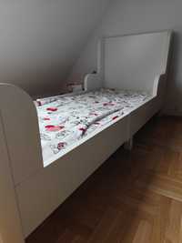 Łóżko busunge z materacem vyssa ikea