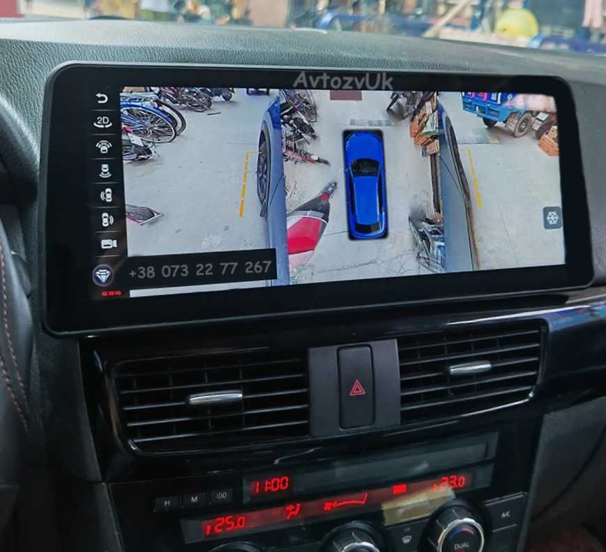 Магнитола MAZDA CX-5 CX5 CX 5 GPS СХ5 Дисплей 2 din CarPlay Android 14