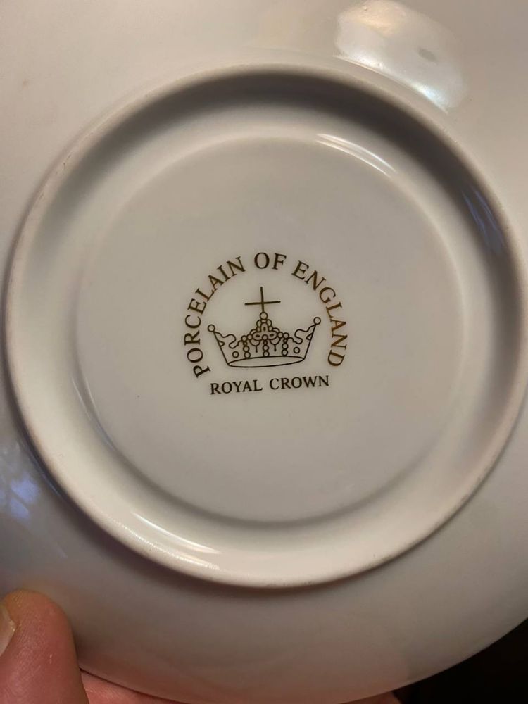 Чайный сервиз Royal crown Porcelain of England 22 предмета фарфор