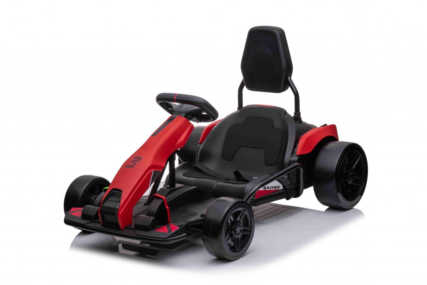 Driftujący 2x150W Auto Gokart na akumulator dla dzieci Czerwony