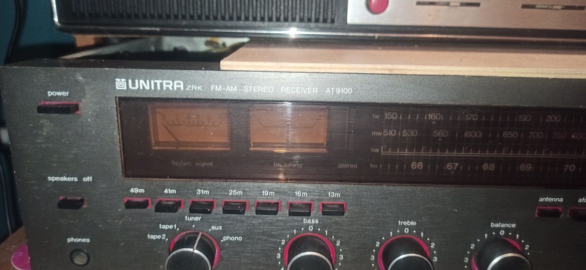 Sprzedam amplituner+radio marki Unitra