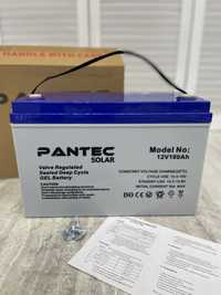 Гелевий акумулятор GEL 12V 100Ah. Pantec Solar