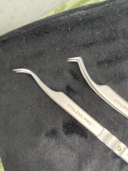 пінцети для нарощення вій