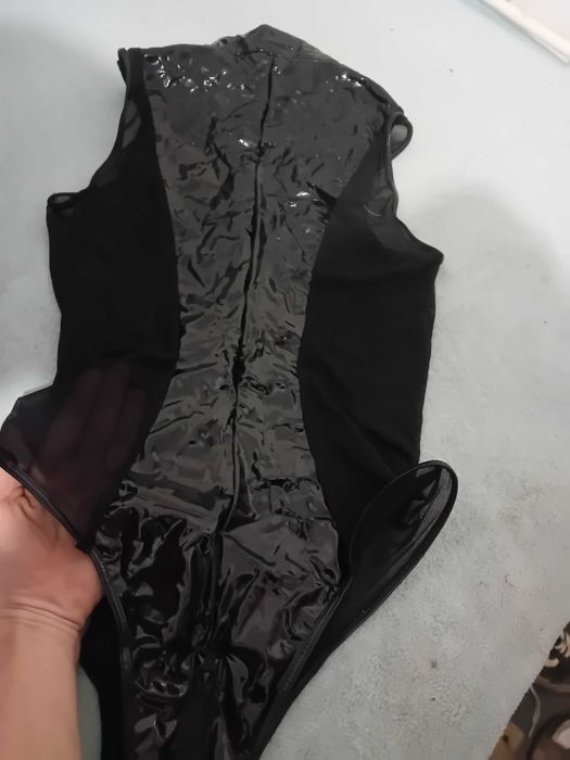 Bodie couro falso manga acava