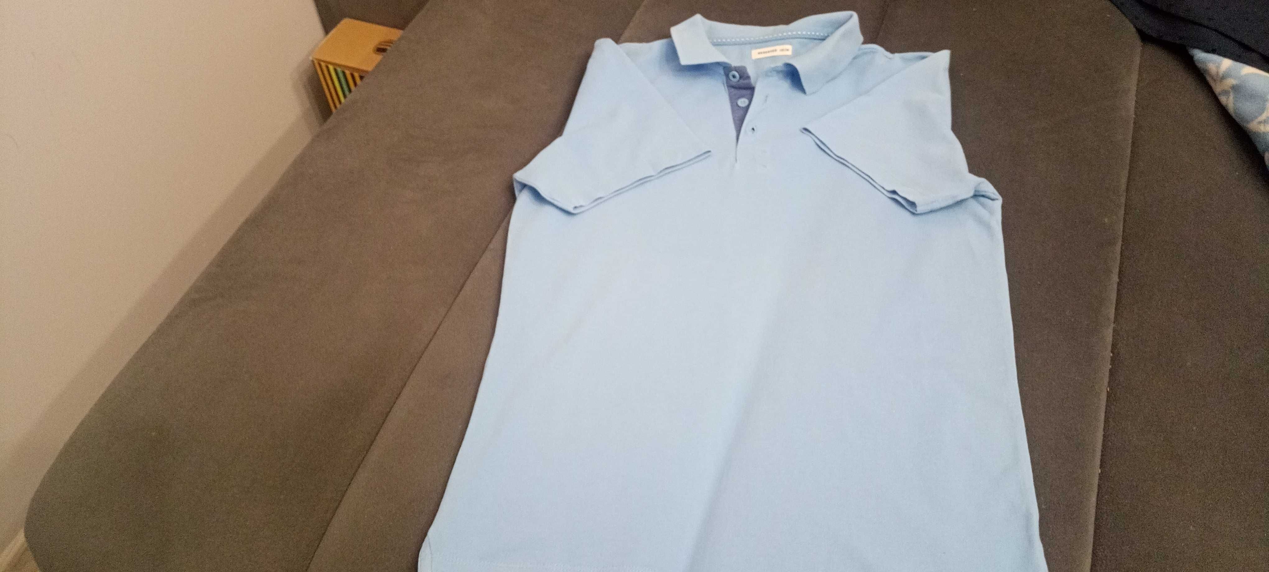 Błękitna Koszulka Polo